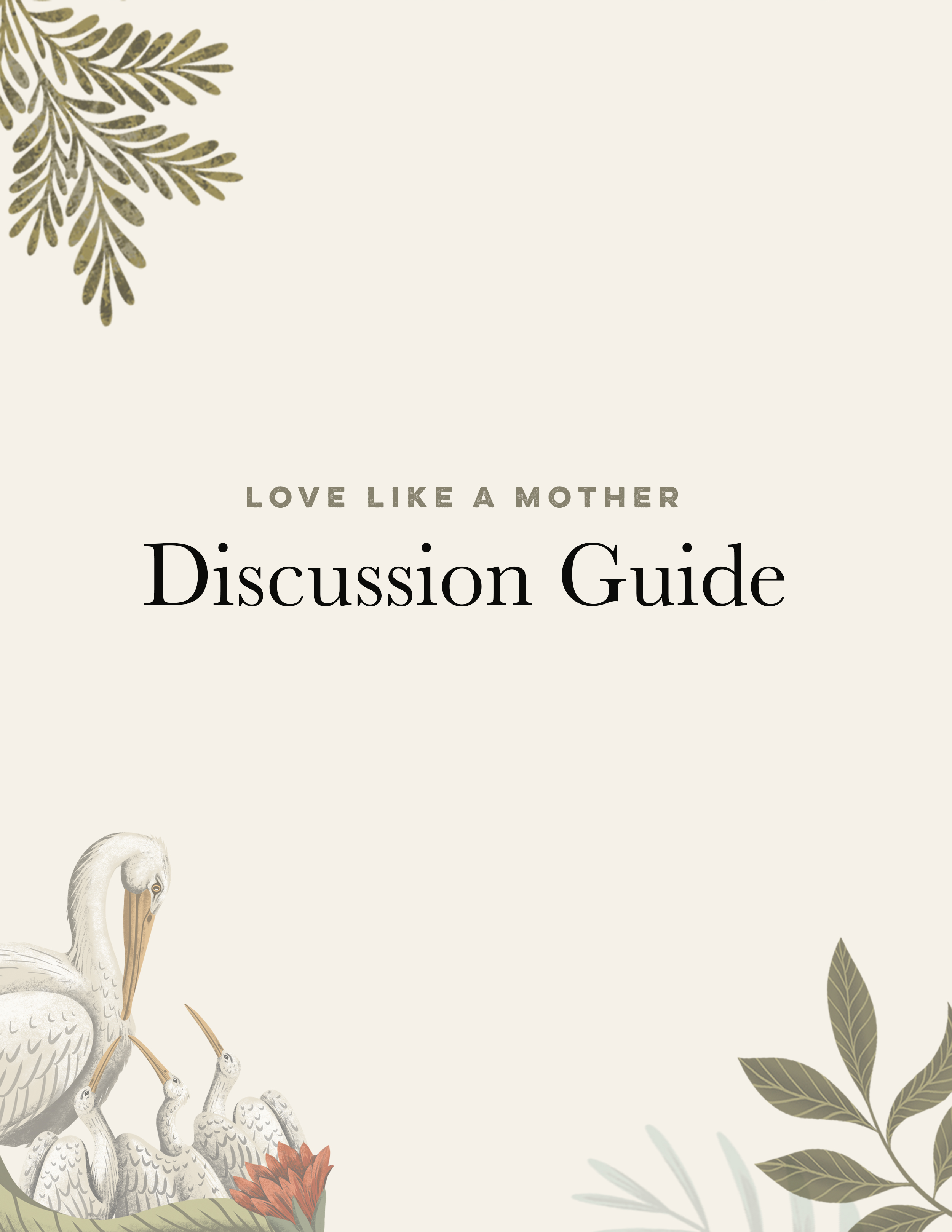 Discussion Guide